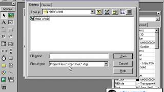 Learn Visual Basic 6 Part7: Saving and Running the Project