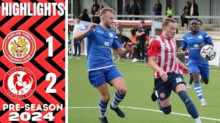 Hawks Held By Cockfosters In Final Home Friendly | Harlow Town 1-2 Cockfosters Highlights