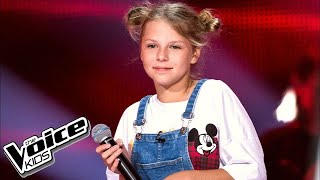 Oliwia Walicka   'Let Me Love You'   Przesłuchania w ciemno   The Voice Kids 2 Poland