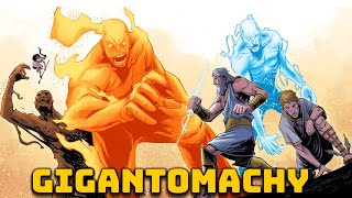 Gigantomachy - The Brutal War between Gods and Giants - Greek Mythology - See U in History