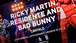 Ricky Martin, Residente & Bad Bunny "Cantalo" Mashup @ Grammy Museum with Bonus Rosalia Concert [4K]