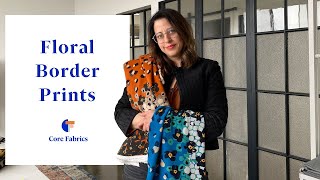 Floral Border Prints - Core Fabrics