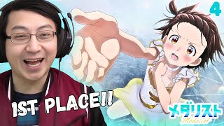 1ST PLACE!!!🥇🥇 | Medalist EP 4 Reaction | メダリスト 4話 リアクション