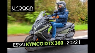 Essai Kymco DTX 360 - 2022- urbaanews