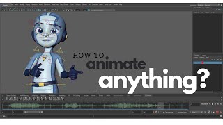 HINDI AUTODESK MAYA TUTORIAL: HOW TO ANIMATE ANYTHING IN MAYA? | PART 1