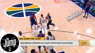 Should Russell Westbrook get suspended for going onto court in Game 4 of Thunder vs. Jazz? | ESPN