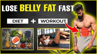 FREE DIET & WORKOUT Plan to LOSE Belly Fat (with PDF) | Fitness Fridays #3