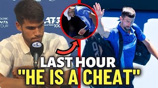 🚨ALCARAZ SLAMS DJOKOVIC! Claims MANIPULATION of TENNIS RULES Behind the SCENES! 🎾