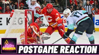 Kraken @ Flames Postgame Reaction | FN After Burner - Game 55