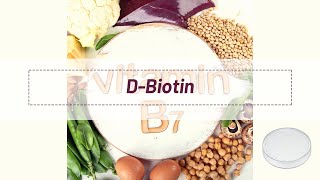 [Biotin]99% USP Grade Hair Growth Supplements Vitamin B7 Biotin Powder