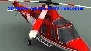 3D Model Agusta A109 Helicopter Review