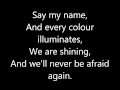 Florence and The Machine - Spectrum (LYRICS ON SCREEN)