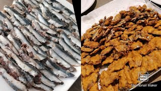 Tavada Soslu Sardalya nasıl pişirilir?1 bardak madensuyu ile Sos tarifi👌 🐟sardines so  Sardinen sose