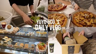 Daily vlog / Living in Japan 🥗🧁 / lots of food / days in my life / cafe / studying