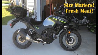 Size Matters!   My new 2019 Kawasaki Versys X300