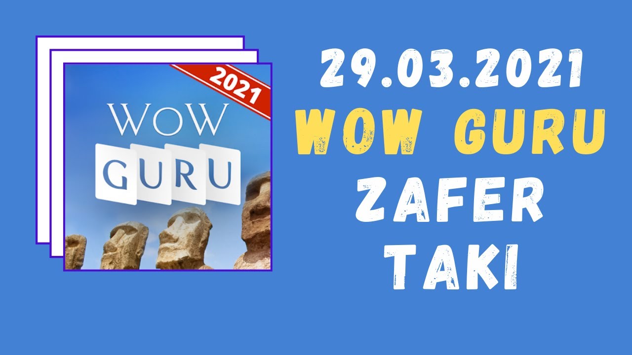 WOW Guru Zafer Takı Cevapları 1-12 - YouTube