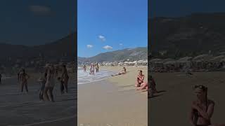 🇹🇷 Damlatas BEACH 🌴 Alanya best beach towns in TURKEY 4K 🌞🏖️