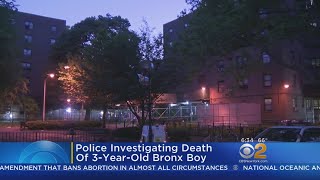 Police Investigating Death Of 3-Year-Old Bronx Boy
