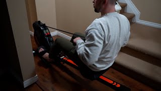 Testing out the Yosuda Magnetic Rowing machine