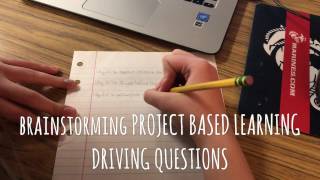 #FTTTP DRIVING QUESTION: PBL