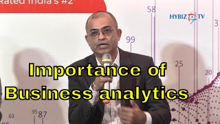 Importance  of Business analytics | Charanpreet Singh, Praxis Business School Foundation