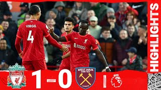 Highlights: Liverpool 1-0 West Ham | Sadio scores to stop the Hammers