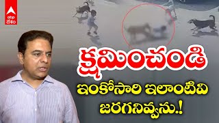 Minister KTR on Hyderabad Dogs Attack : వీధికుక్కల దాడిలో బాలుడి మృతిపై కేటీఆర్ | ABP Desam