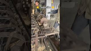 Bamboo strip crushing factory- Good tools and machinery #shorts #bamboo #wood