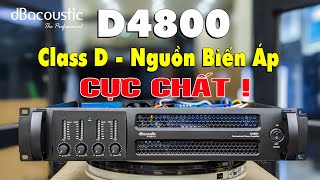 Đẩy DB D4800 Class D - 800w/kênh Cực Chất - Lh 0393551234