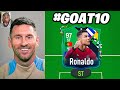 Football's GOAT XI