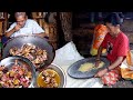 jungle man family cooking chicken curry & maize || A family in the jungle || @junglefamilycooking