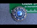 Tutorial: Beaded Embroidery Button/Brooch