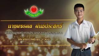 การประเมินนักเรียนเพื่อรับรางวัลพระราชทาน โรงเรียนกาฬสินธุ์พิทยาสรรพ์ ปีการศึกษา ๒๕๖๐