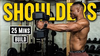 25 Minutes Dumbbell 3D Delts/Shoulders Workout | Build Muscle #9
