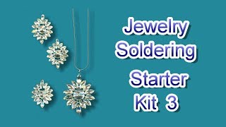 Jewelry Soldering Starter Kit 3 - Rhinestone Jewelry Set