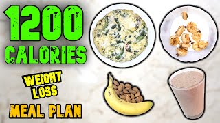 1200 Calorie Meal Plan For Weight Loss