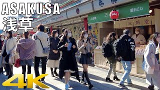 [4K]浅草浅草寺や仲見世をウォーク walk in Tokyo 2022 1. 東京散歩 Tokyo walk-Asakusa #tokyowalk #asakusa #雷門 #浅草 #浅草寺