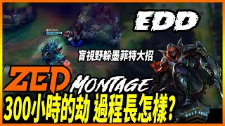 【EDD】玩劫300小時的過程 究竟長什麼樣子呢？TW Play ZED 300hrs' Montage