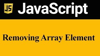 Removing Array Element in JavaScript (Hindi)