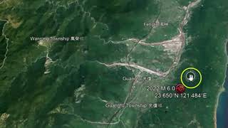 Large Earthquake Strikes Taiwan Magnitude 6.0