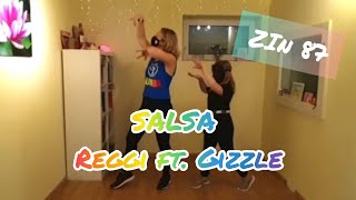 SALSA Reggi ft Gizzle ZIN 87 Zumba Fitness 2021 Afro House Salsa The Masked Dancers