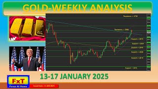 Gold Weekly analysis 13-17 JAN 2025