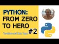 Python Programming Tutorial #2 - Variables and Data Types