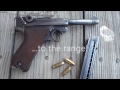 original1917 german luger description and firing