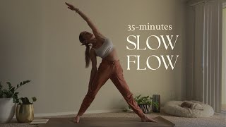 35 Minute Yoga Slow Flow | Gentle Yet Effective, Well-Rounded Sequence for Any Time of Day