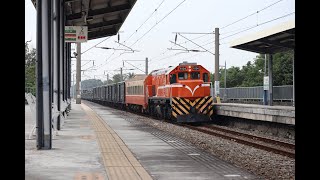 台鐵7801次，軍列，回送莒光車廂，六塊厝，2025/01/07