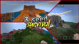 3 SEED YANG COCOK BUAT SURVIVAL - Minecraft PE