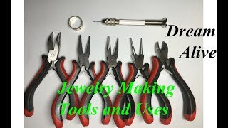 Wire Art Jewelry 철사아트 - 쥬얼리 만들기 도구(공구)들 이름과 용도 Jewelry Making  Tools and Uses