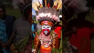 PNG Highlands Baiyer River WHP. Culture exhibit