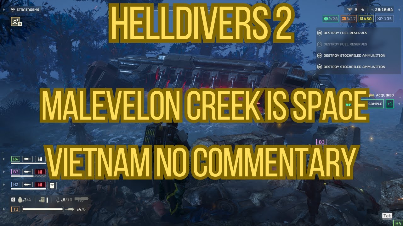 Helldivers 2 Malevelon Creek Is Space Vietnam No Commentary Youtube